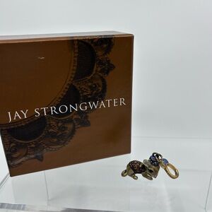 Jay Strongwater Multicolor mouse charm